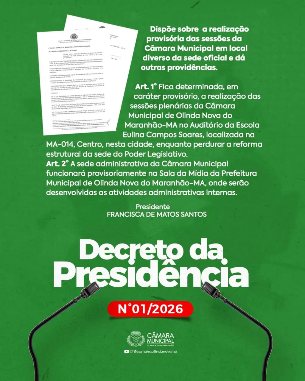 Decreto da Presidência
